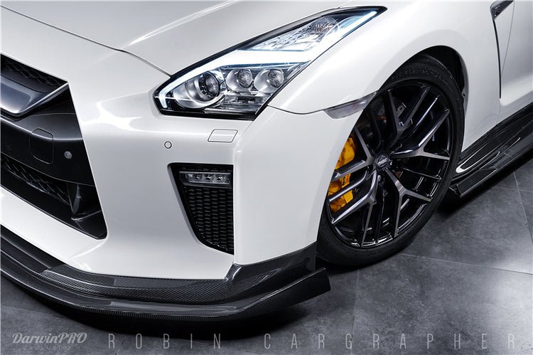 2017 - 2022 Nissan GTR R35 EBA BKSS Style Carbon Fiber Front Lip